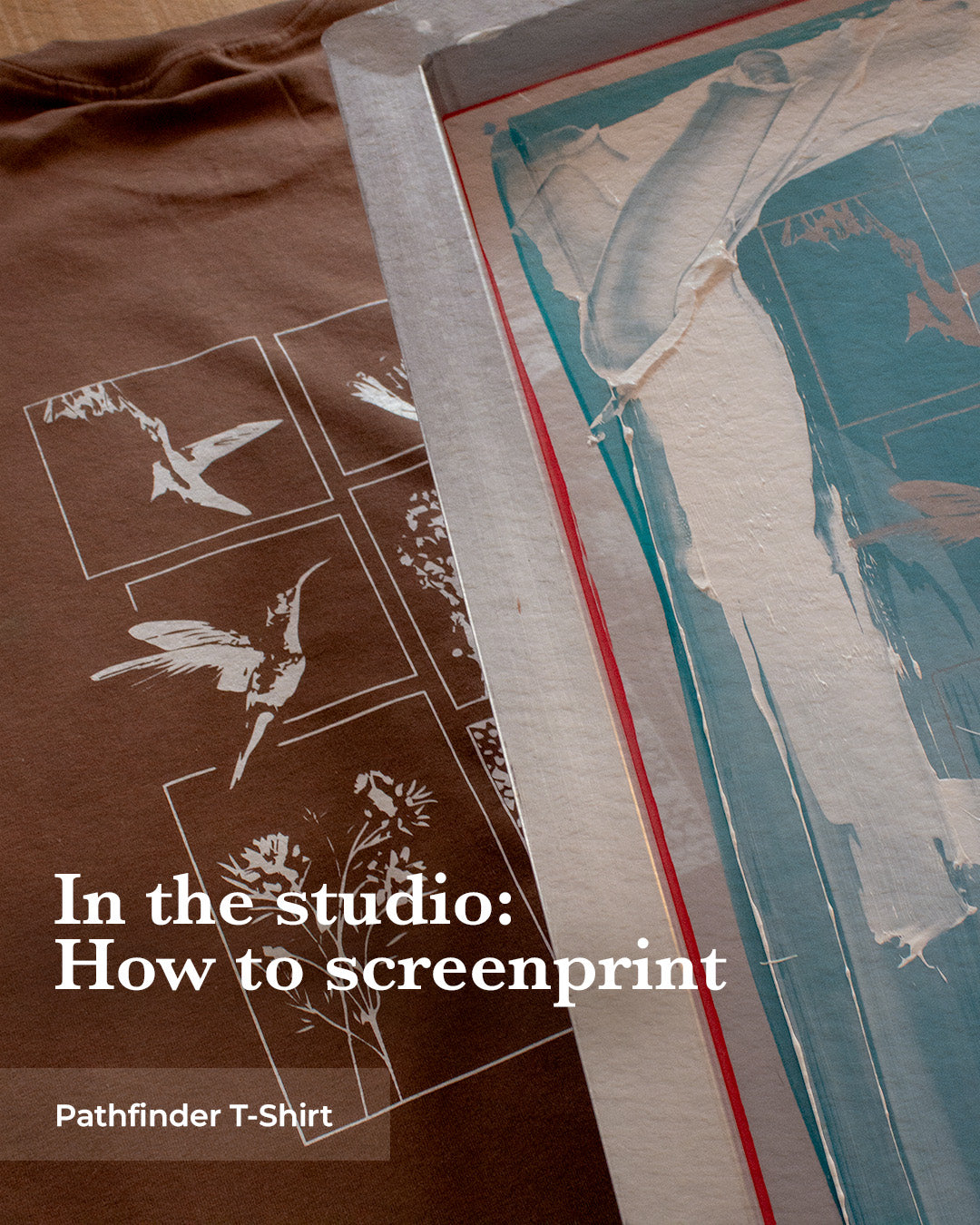 How to screenprint: Pathfinder Tshirt